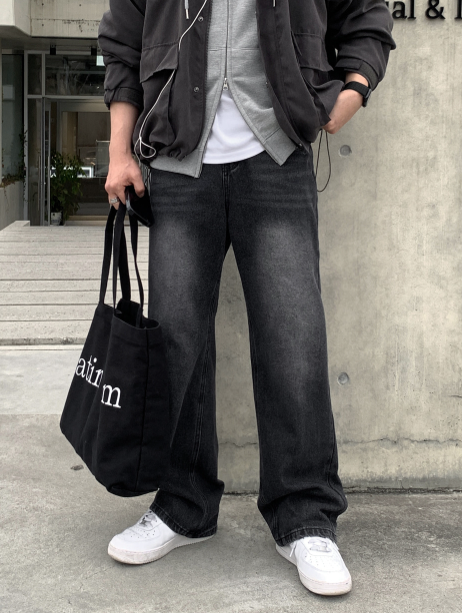 Decrab Washed Light Overfit Night Jacket