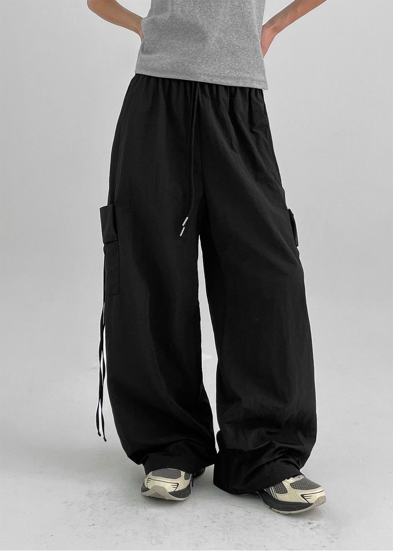 [MADE] Relais Nylon Ribbon Banding Pants