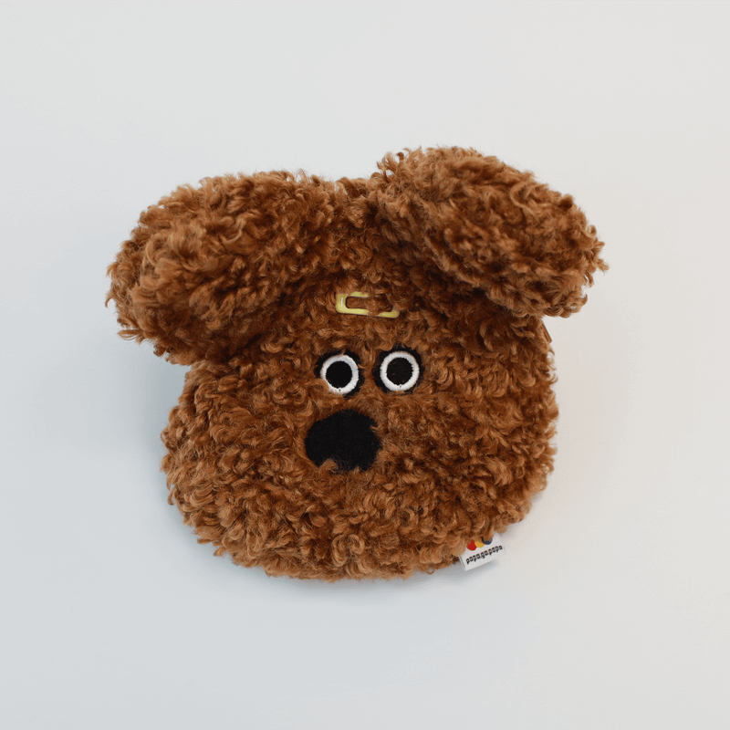 PAPA.GO.PAPA（パパゴーパパ）の「PAPA.GO.PAPA モカピズプードルポーチキーリング（スマホグッズ/小物）」