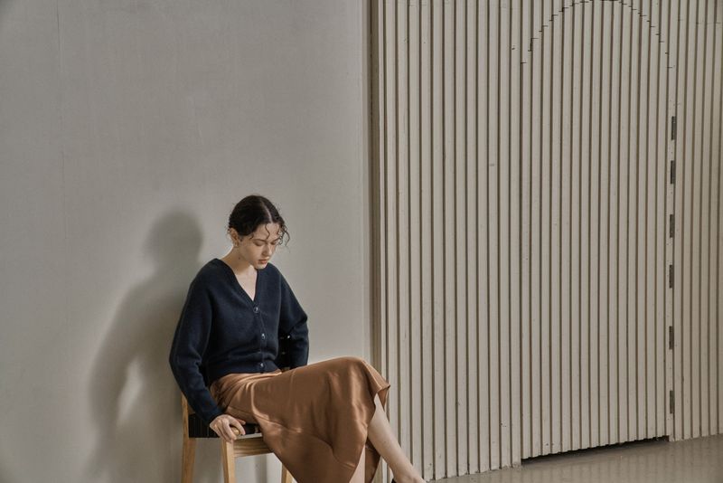 SEYMOUR SKIRT_BROWN