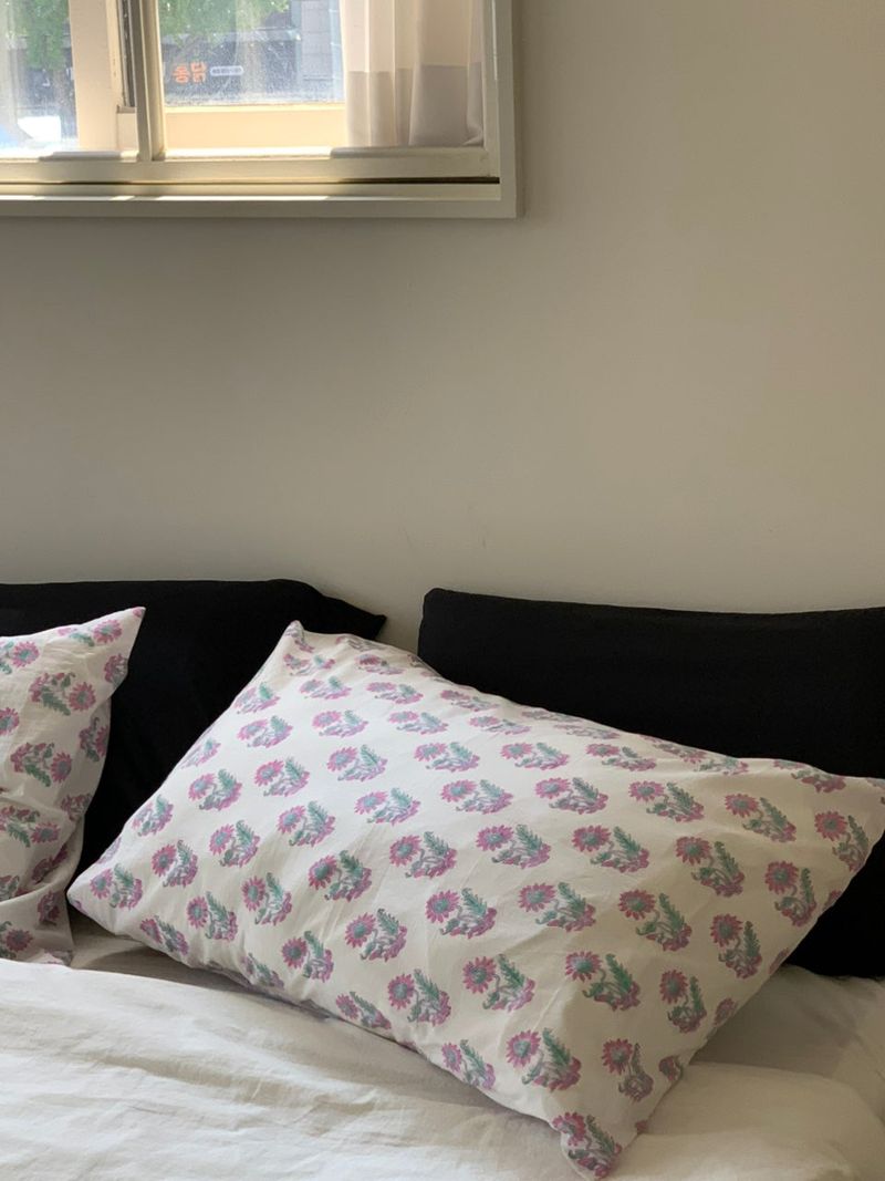 Hucha Pillow Cover (Hand-block Print)