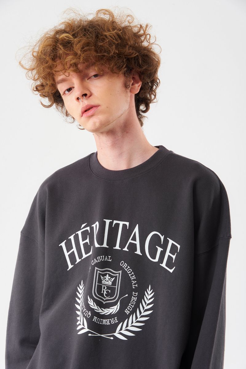 Heritage Sweatshirts Charcoal