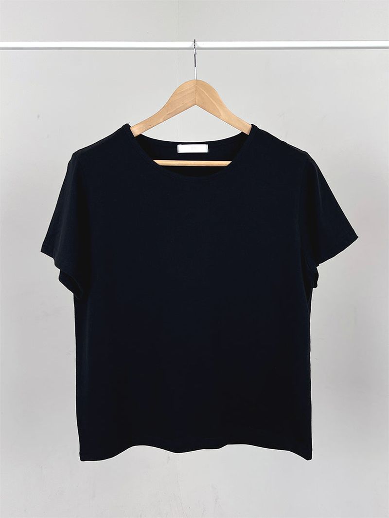 SILKET U-NECK TEE (3C)