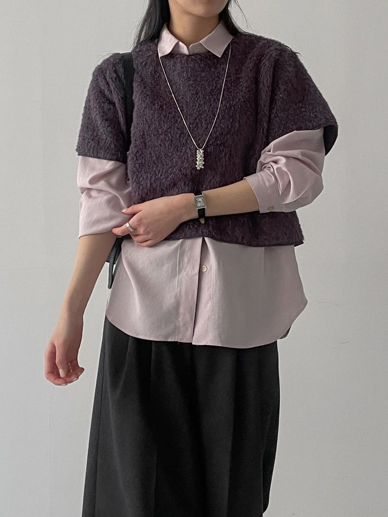 INCHANT ME(インチャントミー)の「Puppy Half Crop Knit(Tops)」