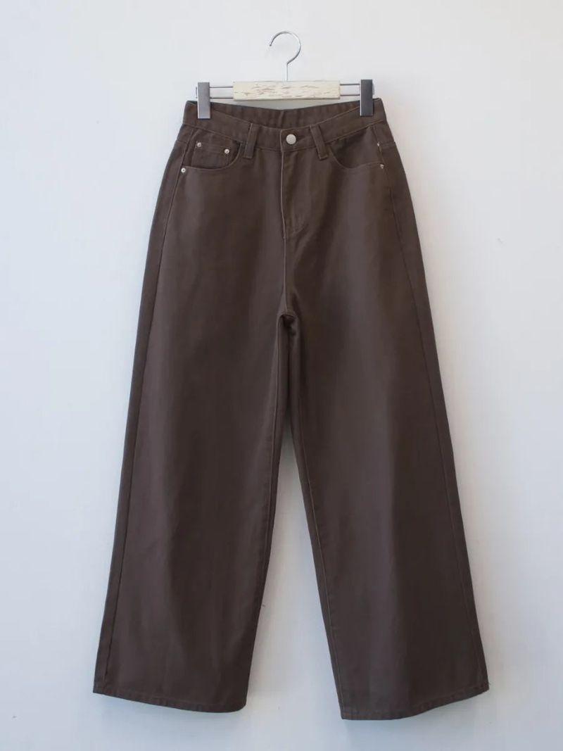 basic cotton pants