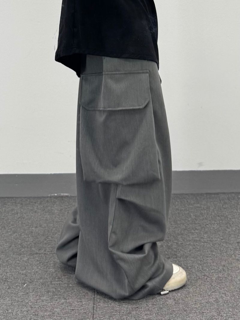 slacks cargo balloon pants