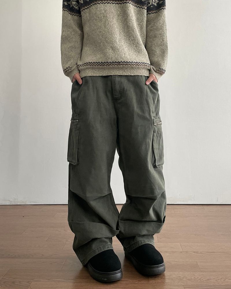 Stick Pigment Cargo Pants