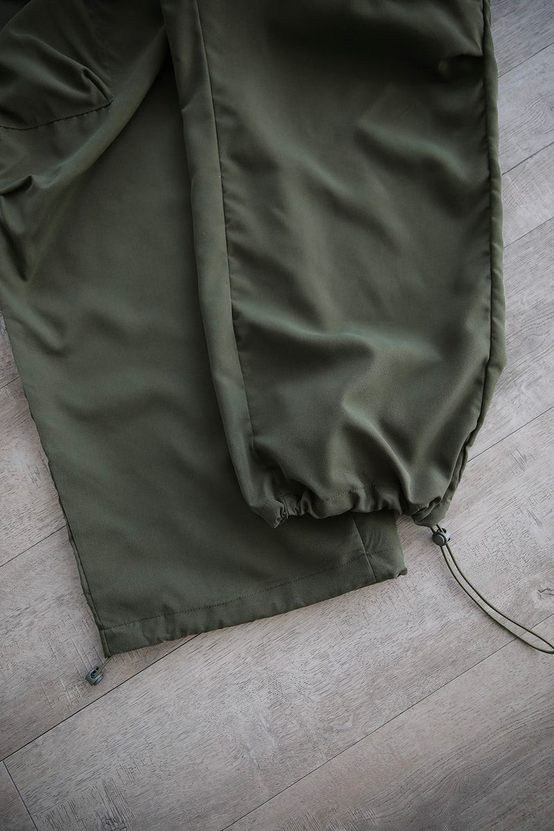 THIN WIDE CARGO PANTS