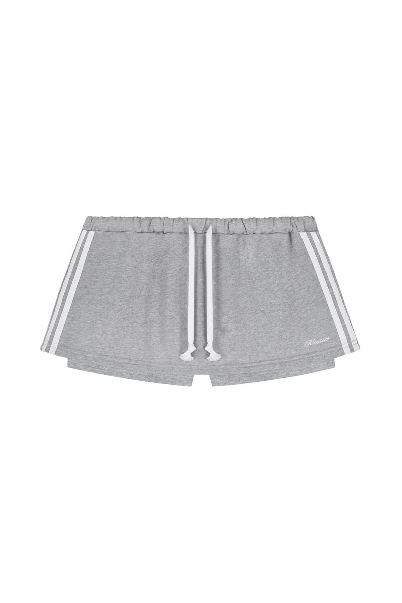 Kleesier（クリーシーア）の「ベーシックロゴローライズスウェットスカート, Gray（スカート）」