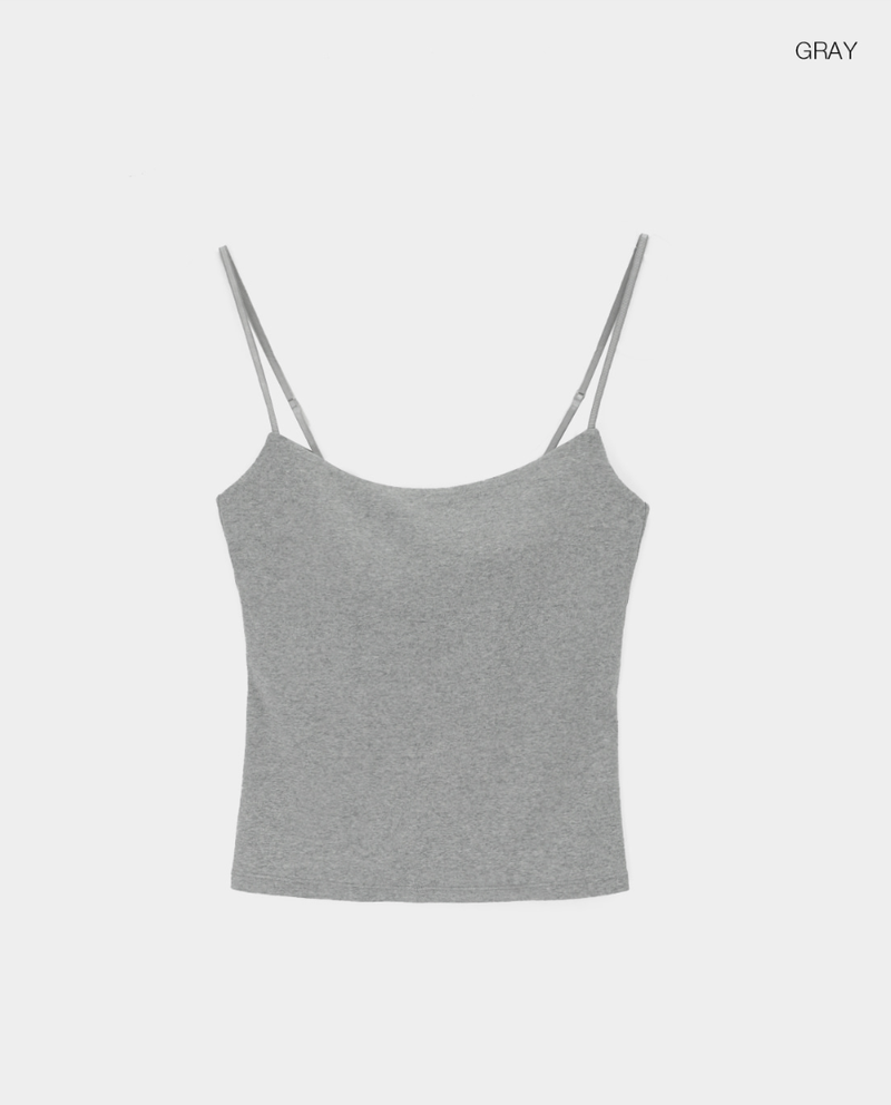 [B-BASIC] Soft Bra Top Sleeveless (Embedded)
