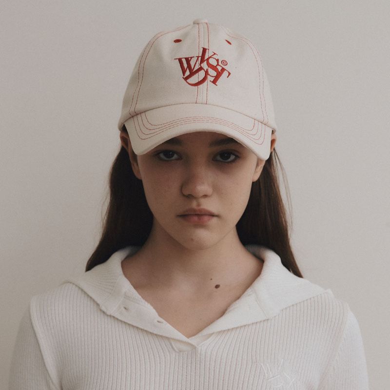 wonder visitor（ワンダービジター）の「Logo Stitch ball-cap [5 Color]（Hats）」