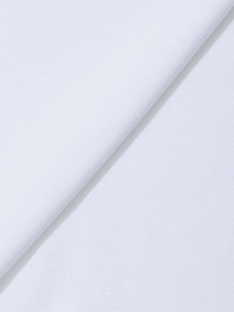 UNBALANCE BUTTON SHOULDER TOP(WHITE)
