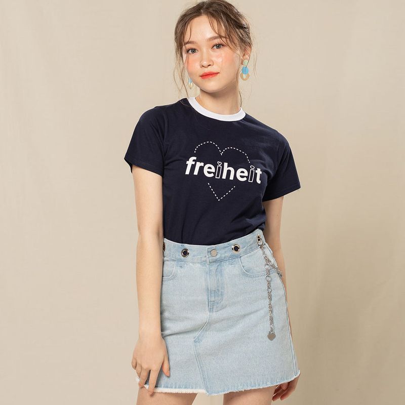 FREIHEIT（フライハイト）の「アイレットデニムスカート（スカート）」