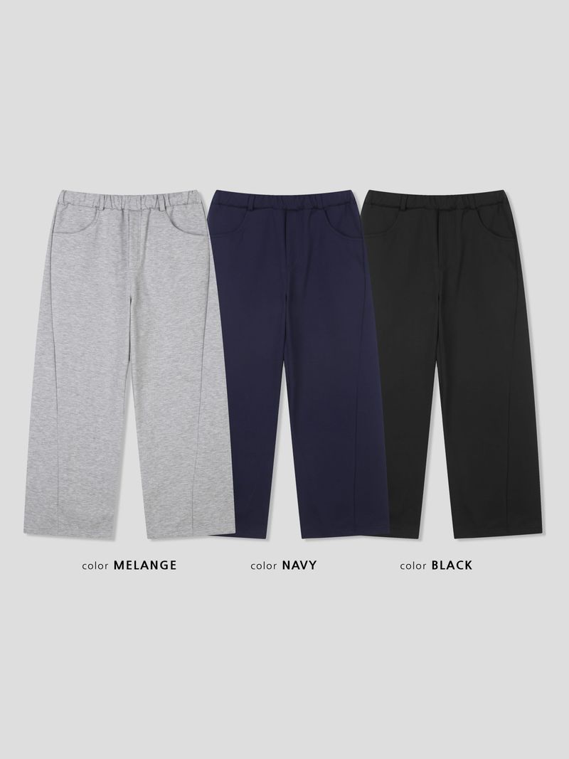 L Back Curved Pants