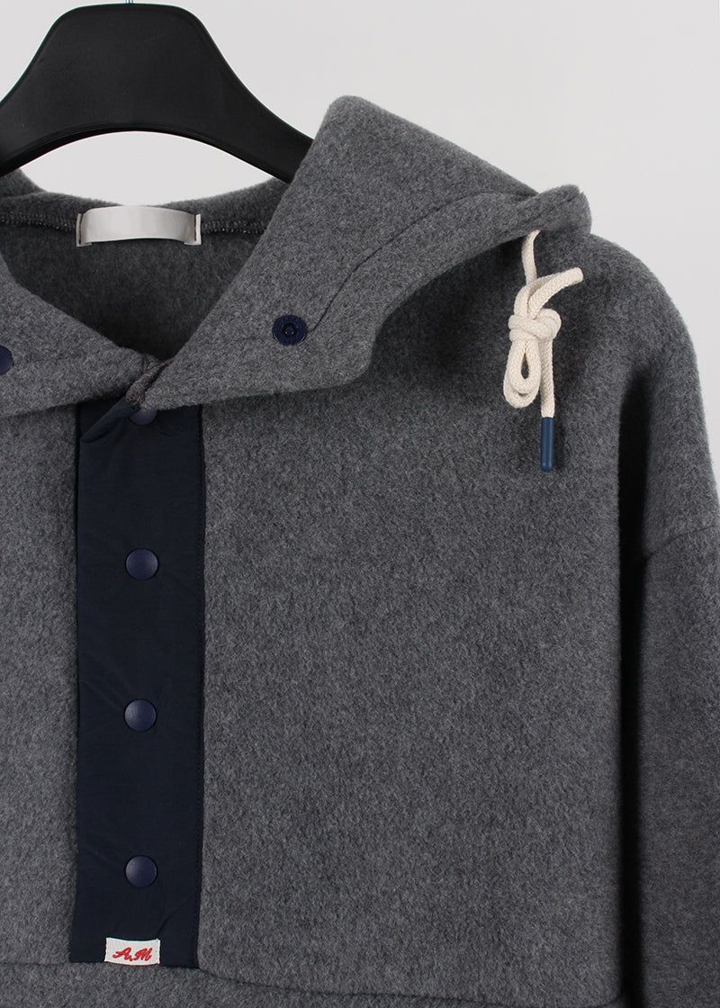FLEECE HOOD ANORAK