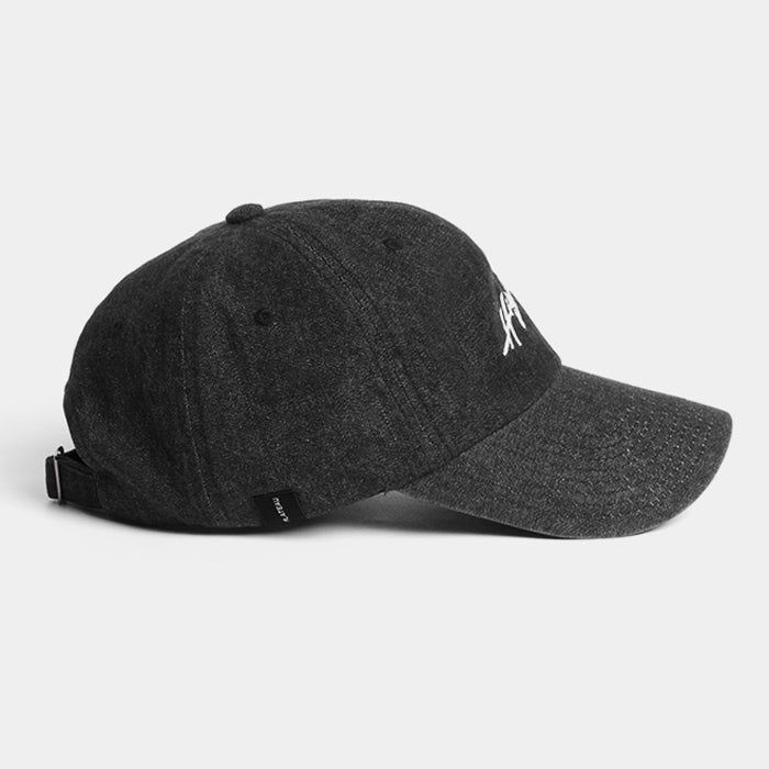 HIGHLAND DENIM CAP BLACK