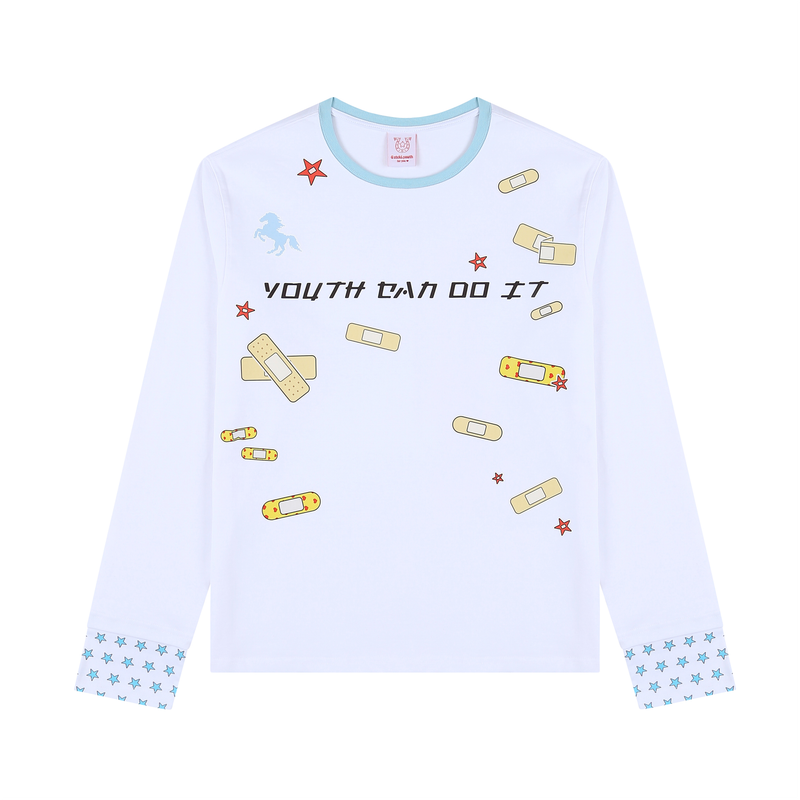STEKI YOUTH（ステキユース）の「YouTh Can dO It !! 長袖Tシャツ（トップス）」
