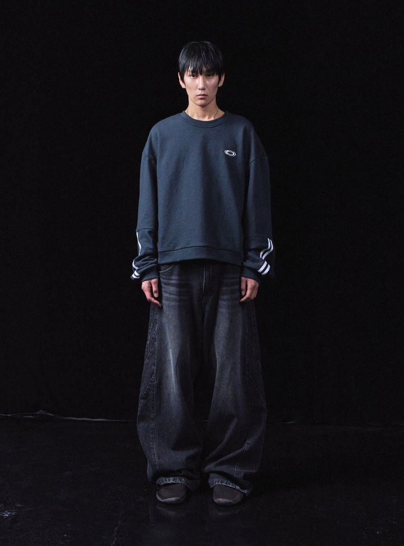  JAPANESE PANELED DENIM PANTS