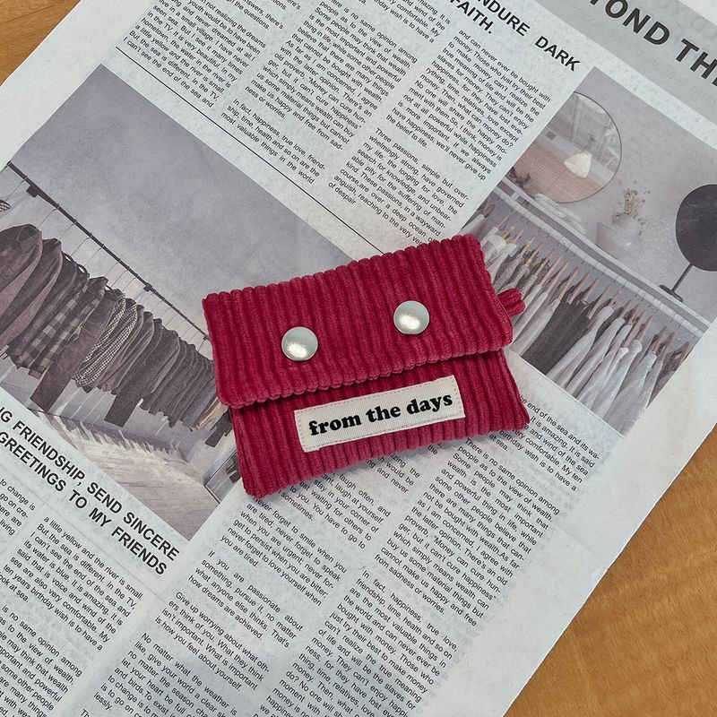 【MADE】Corduroy Mini Card Wallet