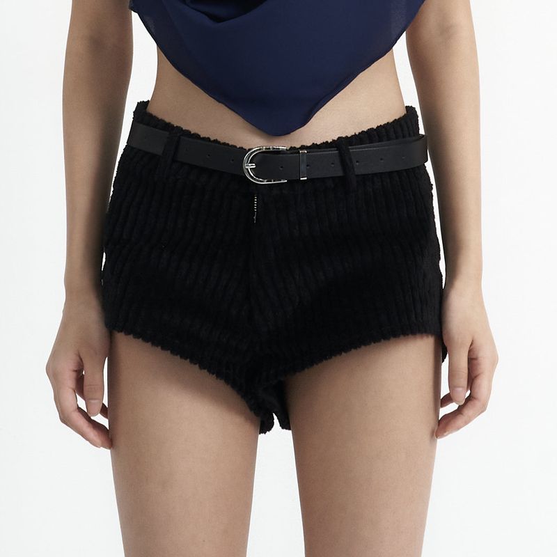 Corduroy Short Pants