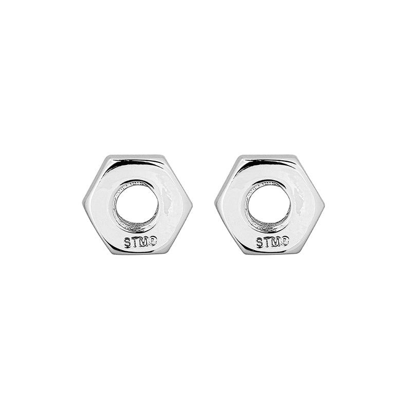 SENTIMENTS（サンティマン）の「NO.492 [SILVER] ナットピアス（アクセサリー）」