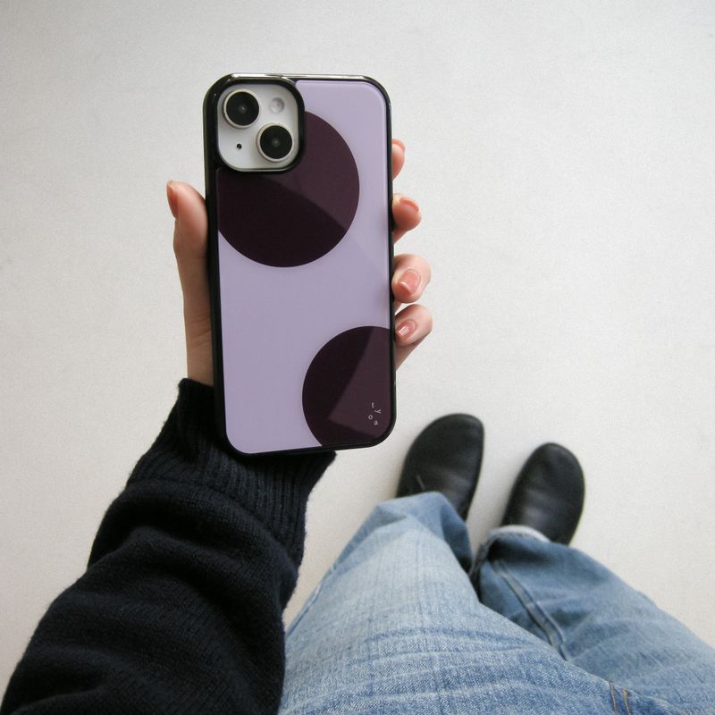 oyat（オヤッ）の「Bubble (Taro/acrylic bumper case)（Smartphone Accessories）」