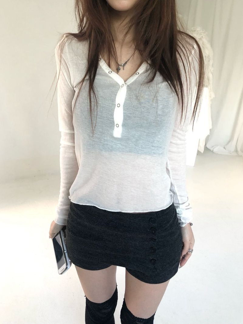 Slipover（スリップオーバー）の「Humming snap t（Tops）」