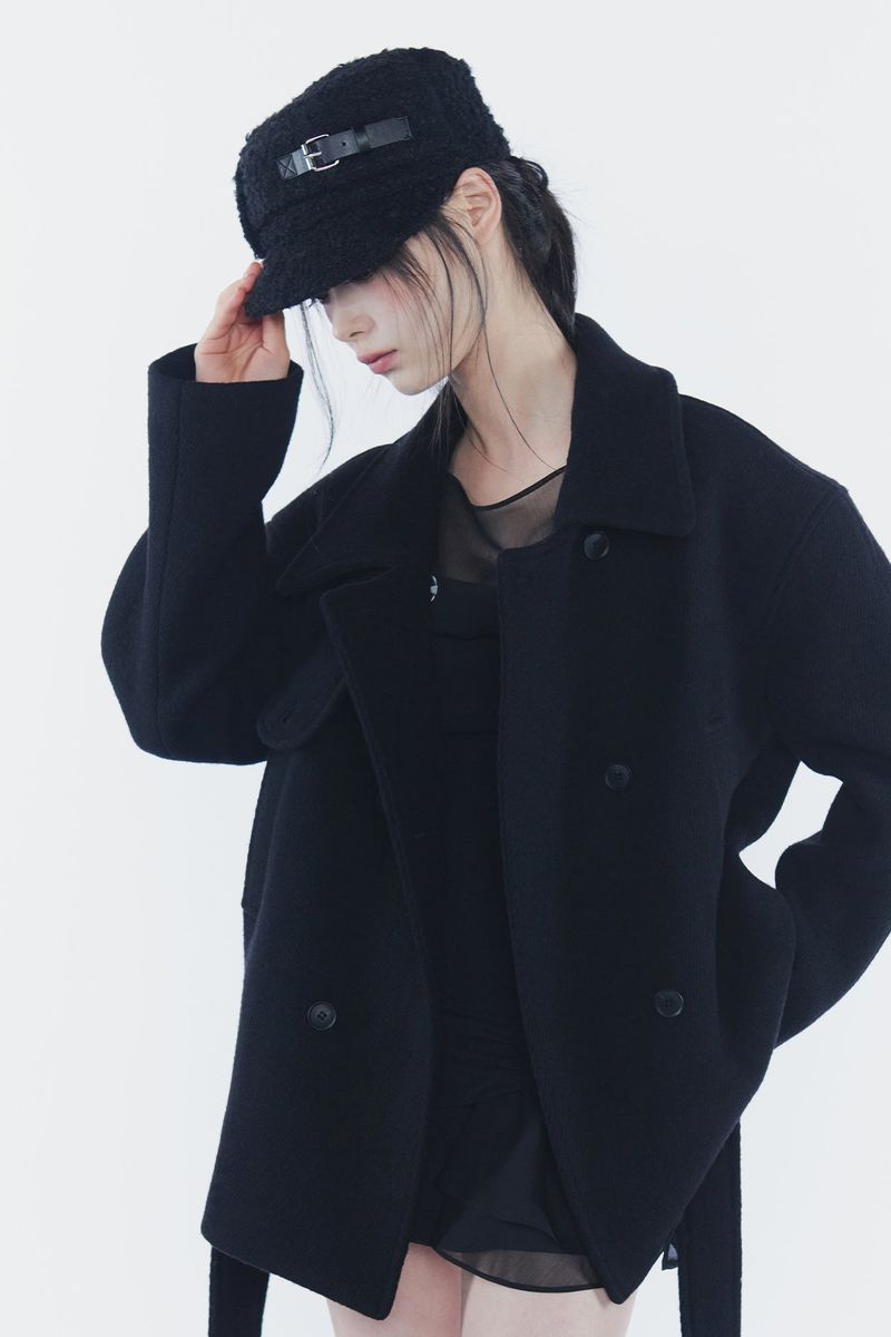 LUNA BELLBOY CAP black