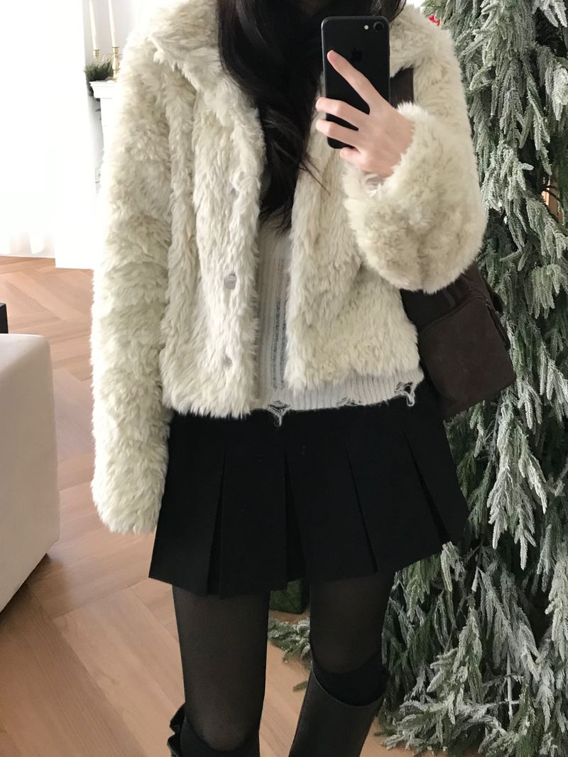 Ritz fur jacket (one color)