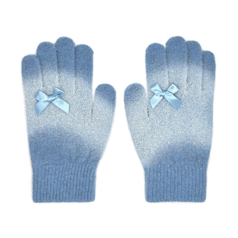 OTHER-worldly（アザーワールドリー）の「Pussycat Wool Gloves [Ribbon Blue]（Fashion Accessories）」