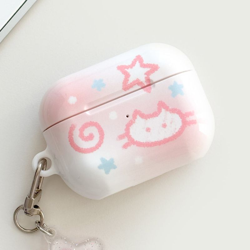 Monani Studio（モナニースタジオ）の「[AirPods] Cat hard case (only case)（Smartphone Accessories）」
