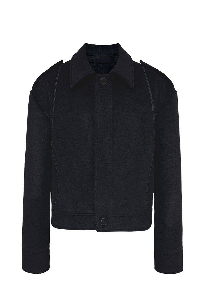 JCAESAR（ジュリウス・シーザー）の「Relaxed Epaulet Wool Jacket（Jackets/Outerwear）」