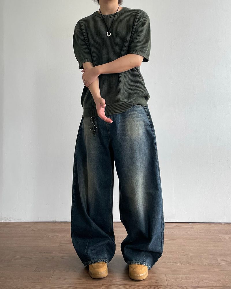 Pigment Short-Sleeved Knit
