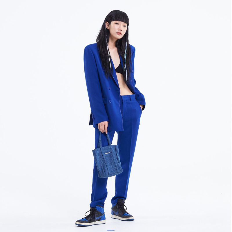 DENIM TOTE BAG MINI MI