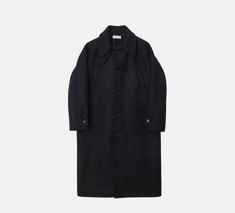 Pleddy Bian Wool Mac Coat (3color)