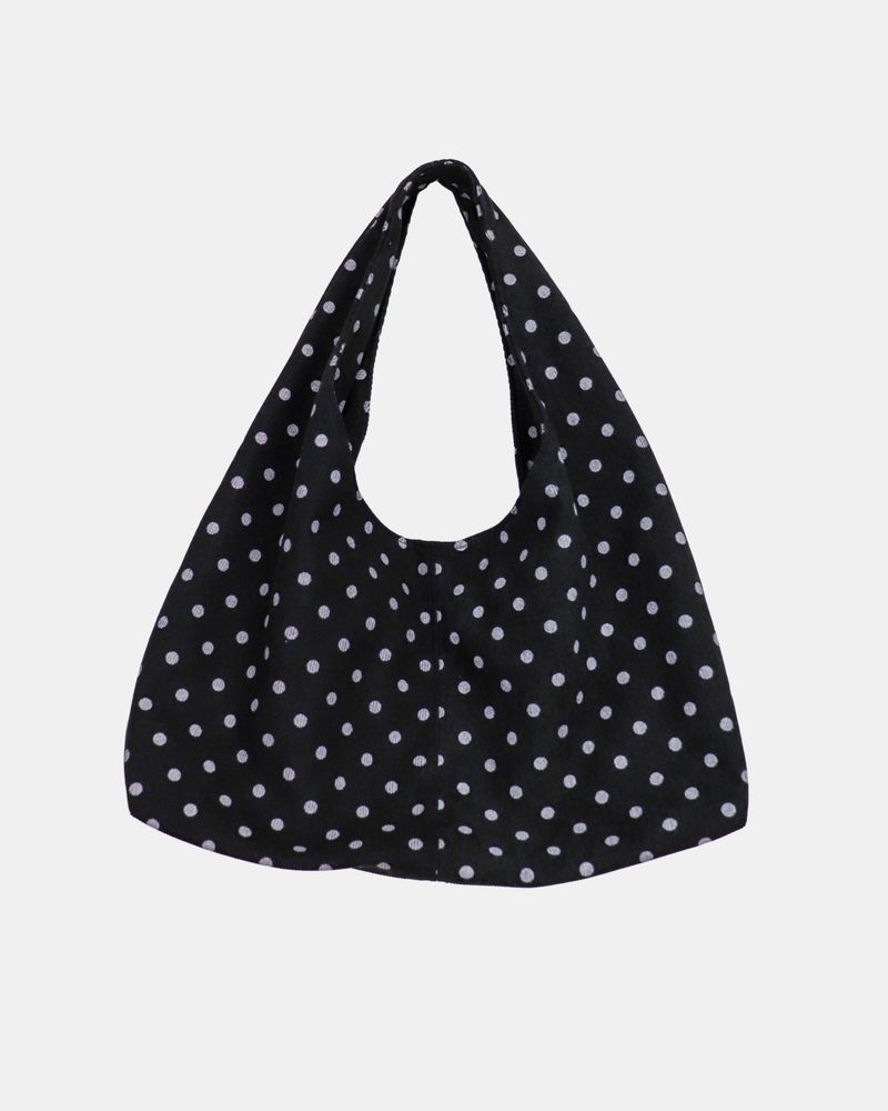 Perkin Corduroy Dot Shoulder Bag