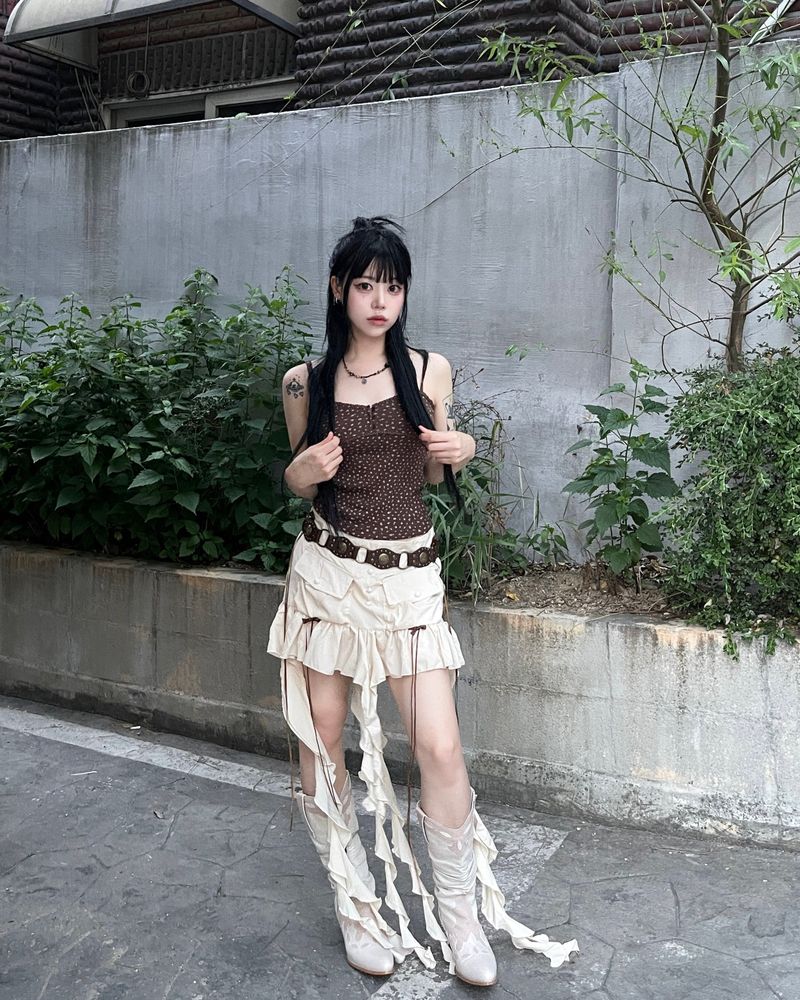 Romantic Vintage Daisy Sleeveless