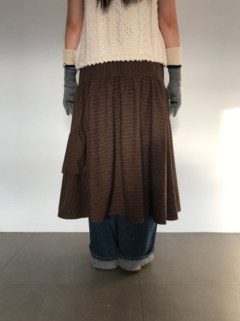 [MD Pick]Lunatic Unbalanced Skirt