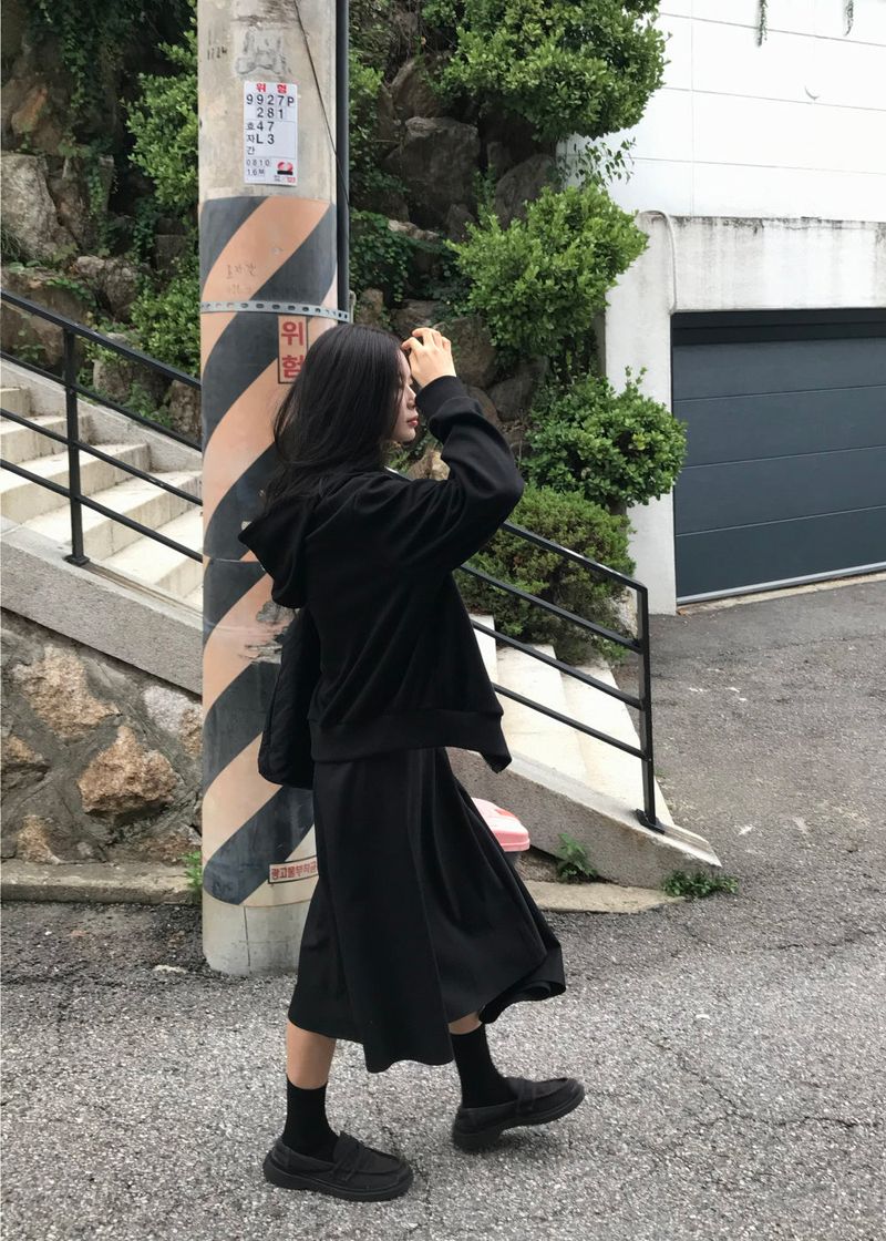  BUCKLE LAYER SKIRT