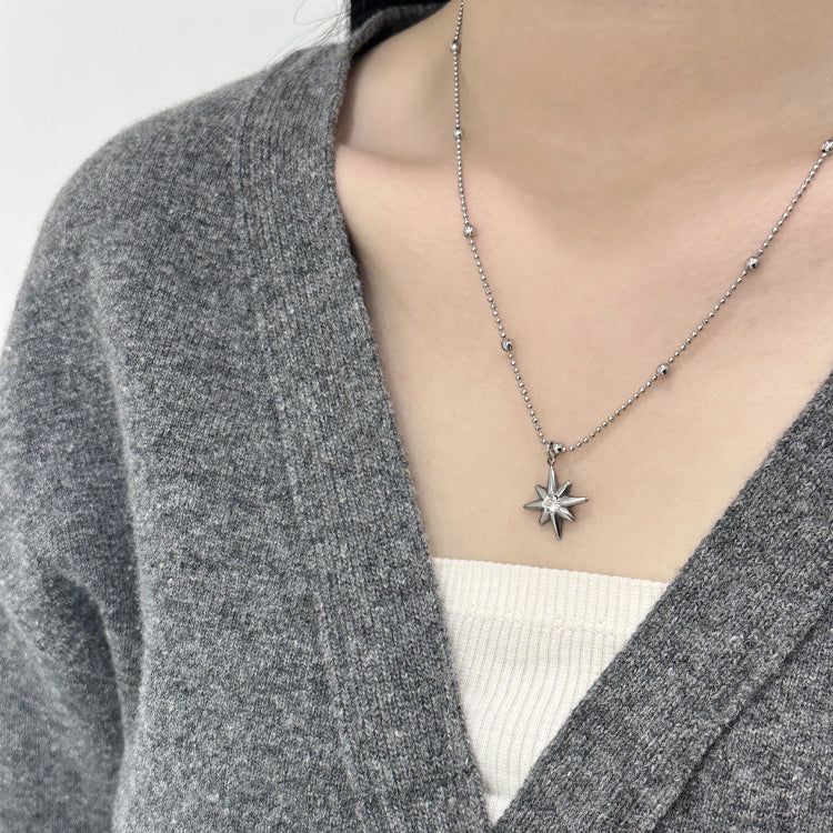 8 spark ball necklace