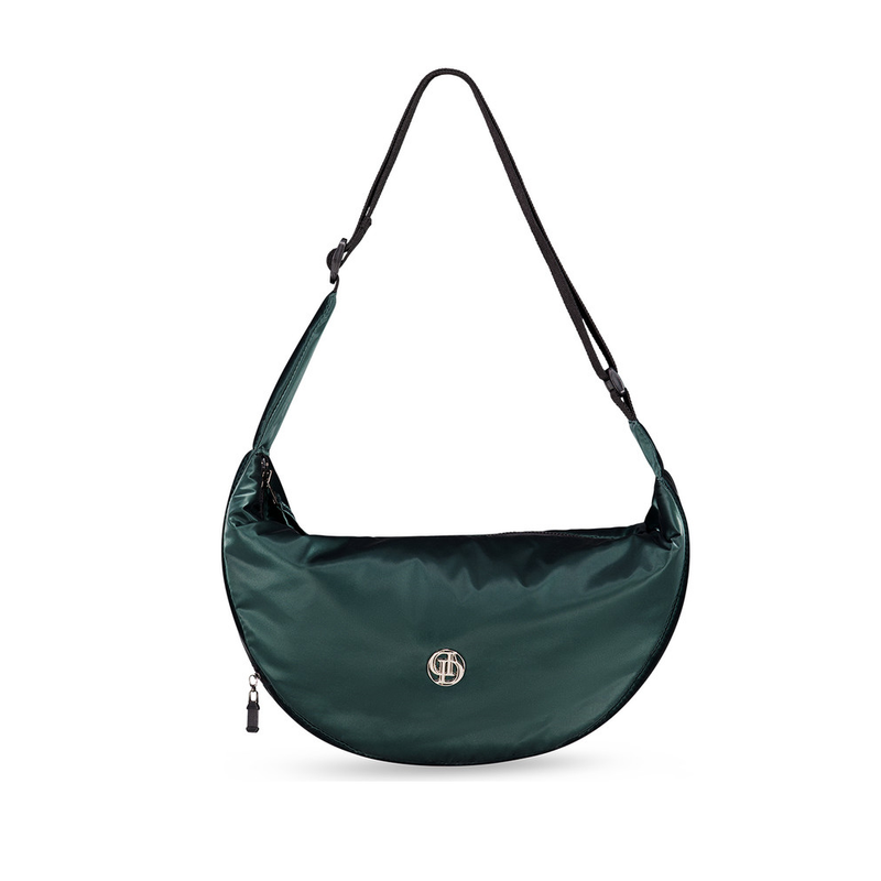 Don't Ask My Plan (DAMP)(ドントアスクマイプラン)の「SOFT GLOSSY CROSS BAG_DEEP GREEN(Bags)」
