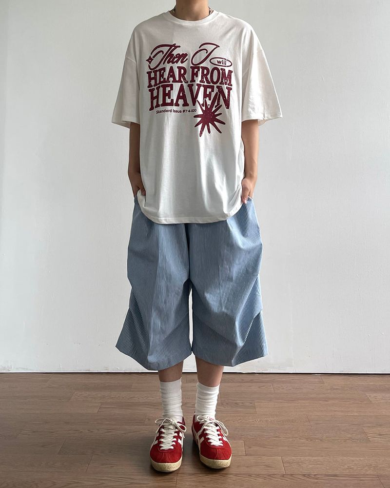 Onew Stripe Half Pants