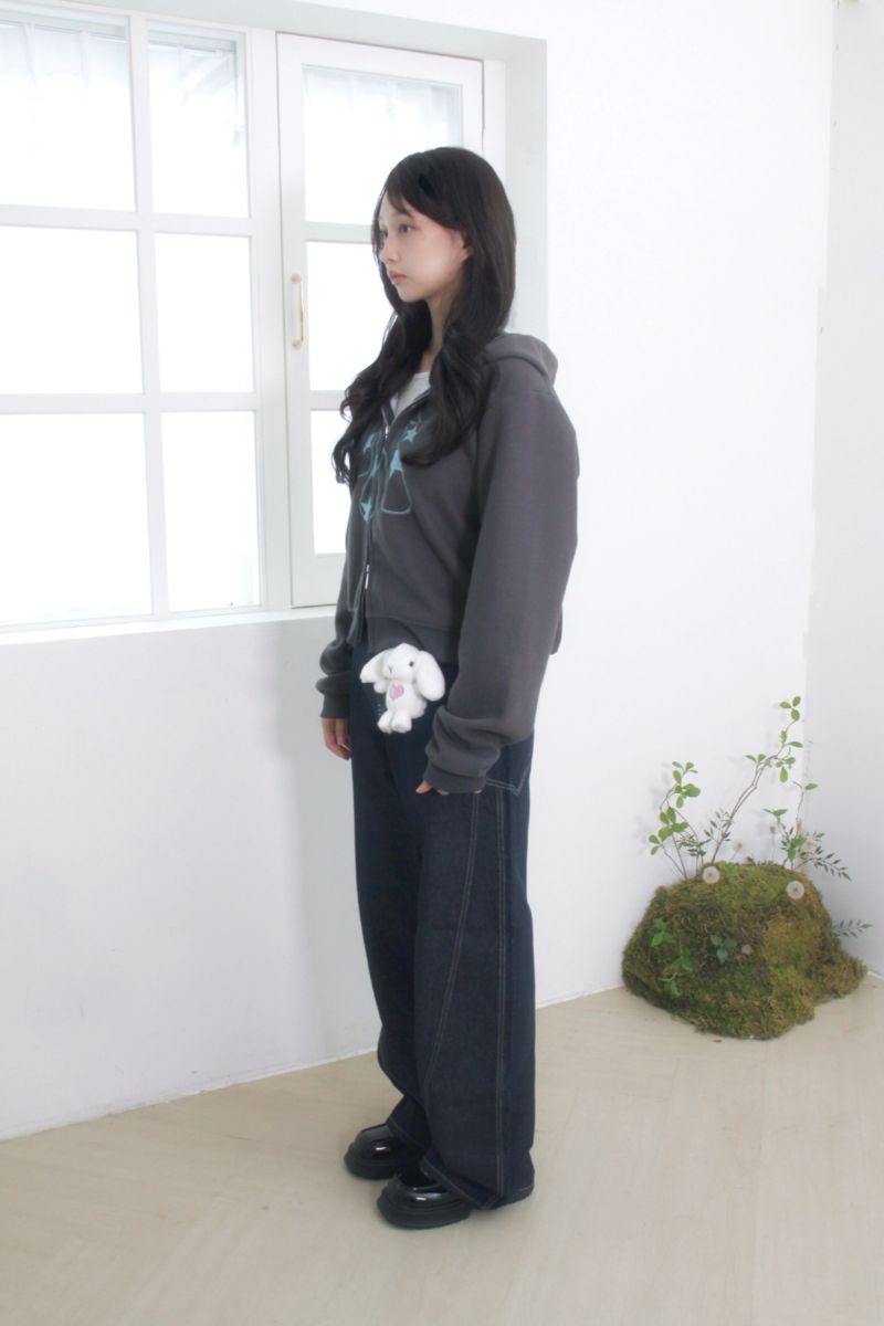 Levit Two-Way Hooded Zip-Up 2color 