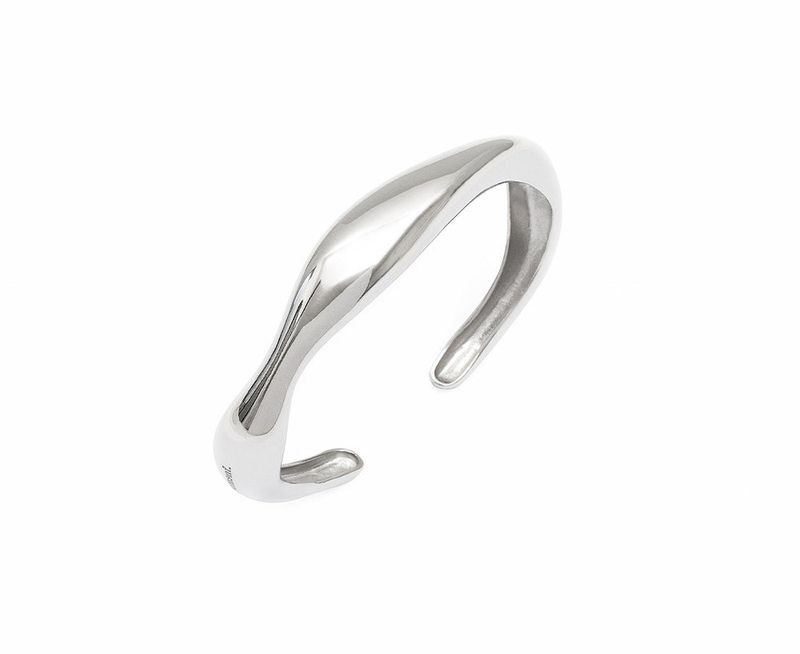 Bubble Arm Bangle (Silver)