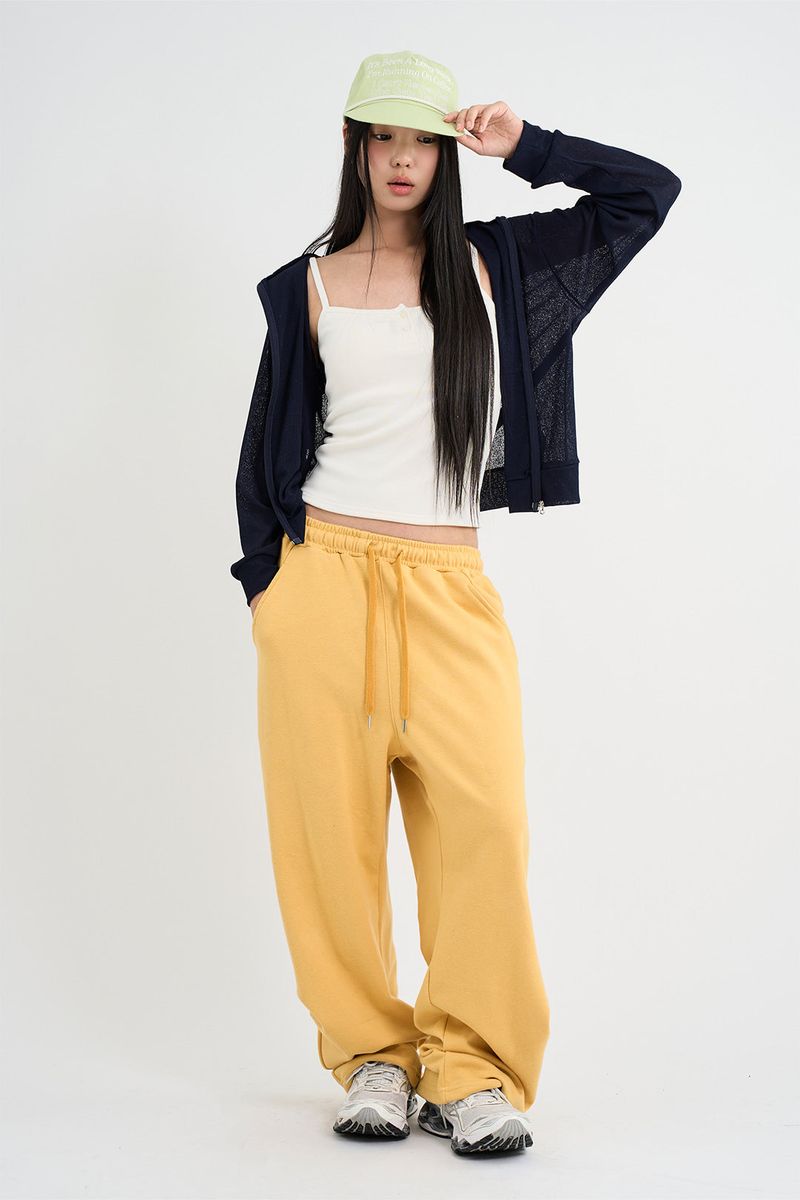 Sheer Summer Hood Zip-Up