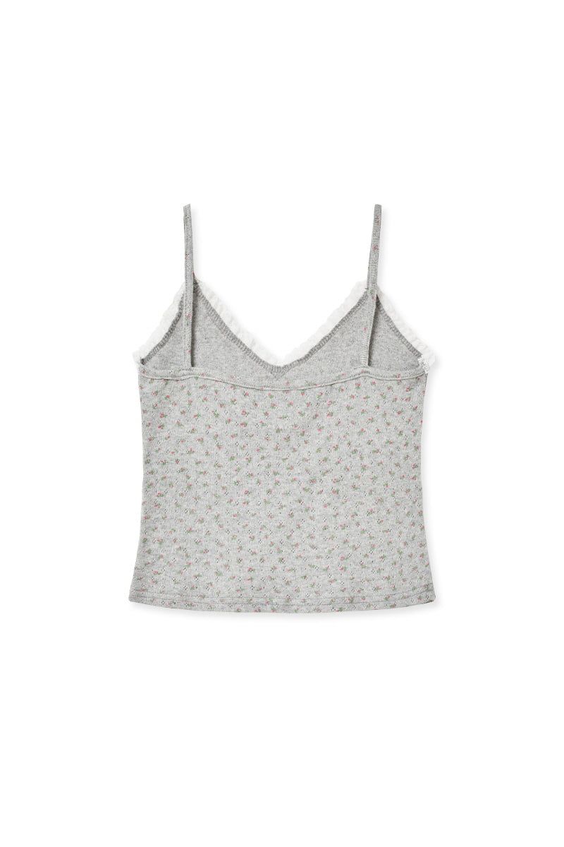 fl lace top (grey)