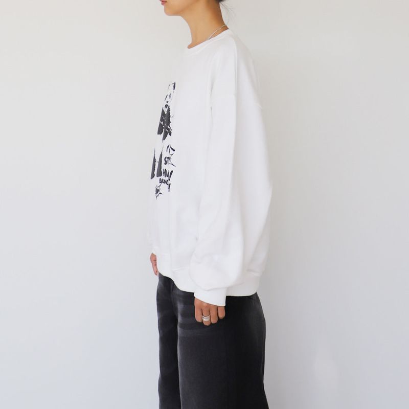HUNGRY PANDA SWEATSHIRT (IVORY)