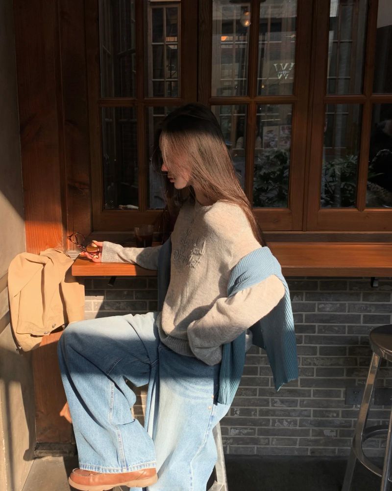 [ORIGINAL] Sofer Airy Round-Neck Knit