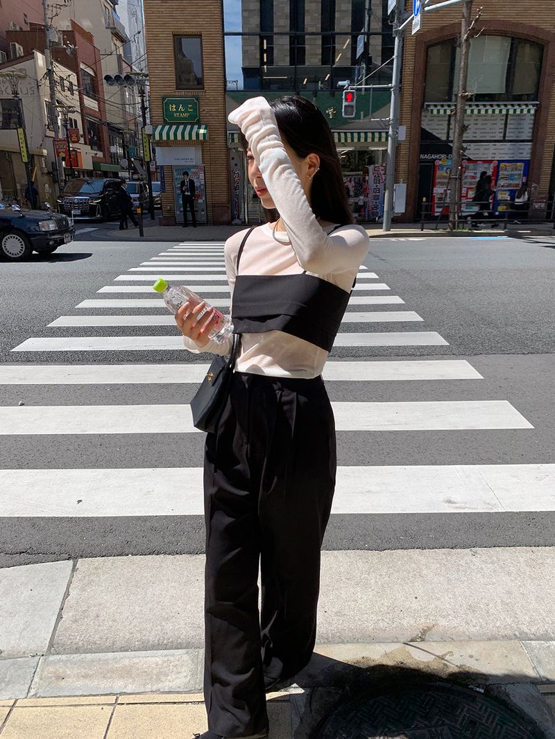[MADE] VELY TENCEL LAYERED TEE