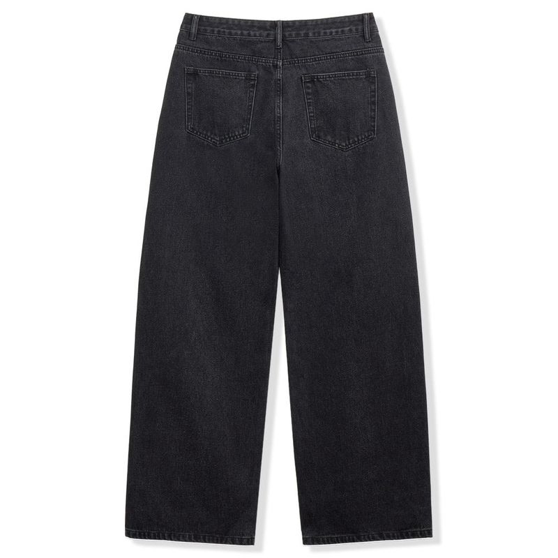Basic Wide Denim Pants - 3COLOR